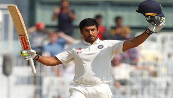 জীবনের তৃতীয় টেস্টেই সেঞ্চুরি পেয়ে গেলেন করুন নায়ার