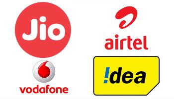  রিলায়েন্স জিও প্রাইম, 	এয়ারটেল, ভোডাফোন, আইডিয়া, কোনটা সবথেকে সস্তা? 
