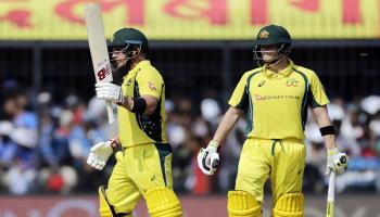 ইন্দোরে প্রথমে ব্যাট করে বড় রান তুলল অস্ট্রেলিয়া