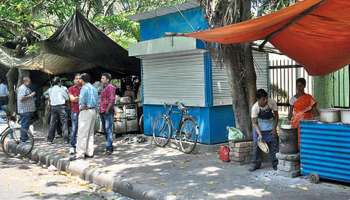 নেই চায়ের আড্ডা-ব্রেক ফাস্টের তাড়া, উচ্ছেদের প্রতিবাদে শুনশান সেক্টর ফাইভ