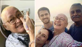 ক্যান্সারের সঙ্গে লড়াইয়ের মাঝেও গোয়ায় ছুটি কাটাচ্ছেন নাফিসা আলি