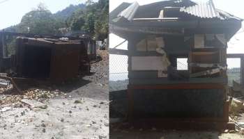 বিমল গুরুংয়ের পাতলেবাস এখন পোড়ো বাড়ি