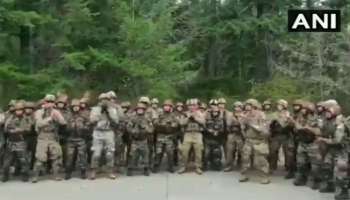 মার্কিন সেনা ছাউনিতে অসম রেজিমেন্টের কুচকাওয়াজের গান! নাচে-গানে সামিল দু’দেশের সেনা