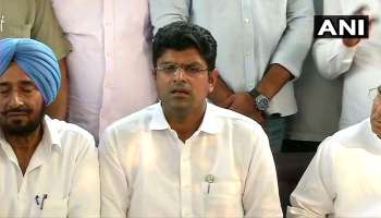 অমিত শাহের বাসভবনে জেজেপি প্রধান; খট্টরকে সমর্থন করতে আপত্তি নেই, জানিয়ে দিলেন দুষ্মন্ত 