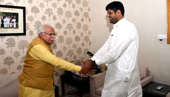 হরিয়ানার মুখ্যমন্ত্রী হিসেবে আজ দুপুরে শপথ নিচ্ছেন খট্টর, উপমুখ্যমন্ত্রী দুষ্মন্ত চৌটালা