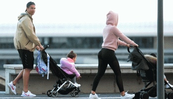 সপরিবারে তুরিনে ফিরেই ১৪ দিনের কোয়ারেন্টিনে ক্রিশ্চিয়ানো রোনাল্ডো