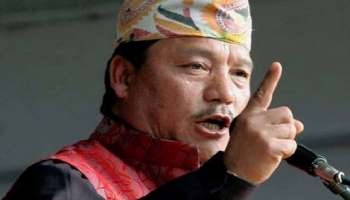 স্বমেজাজে বিমল গুরুং, শিলিগুড়ির সভা থেকে দিলেন বিজেপিকে উত্খাতের ডাক