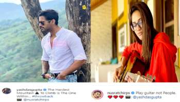 Nusrat-কে ক্যামেরাবন্দি করলেন Yash, পাহাড়ে 'যশরত'-র হলিডে নিয়ে জল্পনা!