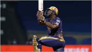 Andre Russell: একেই বলে &#039;রাসেল মাসল&#039;! ছয় মেরে চেয়ারে গর্ত করে দিলেন নাইট যোদ্ধা-Watch
