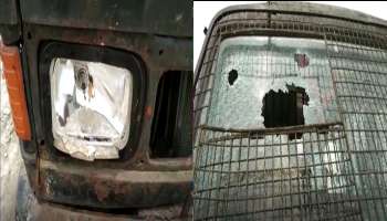 বেআইনি বালি-পাথরের কারবারিদের বিরুদ্ধে অভিযান, আহত ৮ পুলিসকর্মী