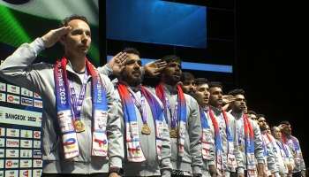 Thomas Cup 2022: 'জন গণ মন' জাতীয় সঙ্গীত, চোখের জলে ইতিহাস উদযাপন করল Team India