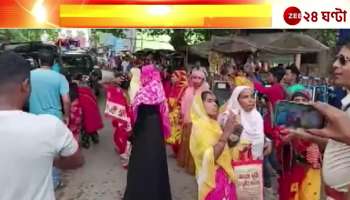 Panchayat Election 2023 ISF agitation in of saokat molla convoy 