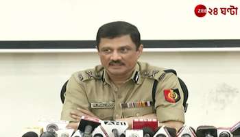  Director General of Police Manoj Malviya addresses a press conference on allegations of harassment in Panchla 