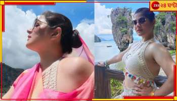 Srabanti Chatterjee: ক্রোশেট বিকিনি টপে মোহময়ী শ্রাবন্তী, কার সঙ্গে থাইল্যান্ডে অভিনেত্রী?