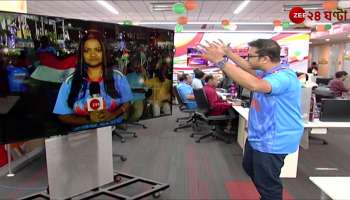 To see the final of the World Cup fireworks excitement pictures in Garia