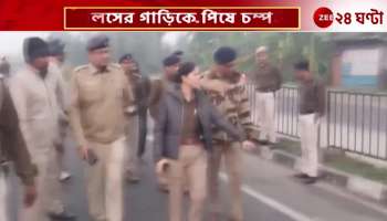 Another terrible accident on the national highway reckless lorry killed 2 policemen