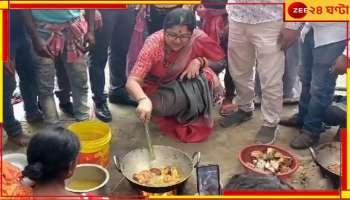 Locket Chatterjee: রচনার সঙ্গে টক্কর, ভোটপ্রচারে নেমে মাছ রান্না লকেটের