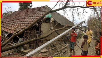 Bankura: ক্ষণিকের ঝড়ে তছনছ! গাছের মাথায় উড়ে পড়ল ঘরের চাল, রাস্তায় গিয়ে পড়ল টিনশেড...