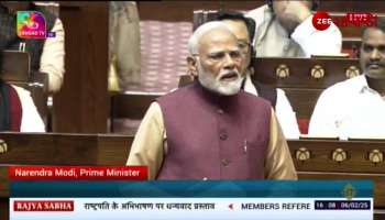 Modis reply speech in Rajya Sabha also targets Congress