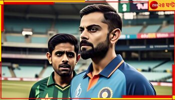 Virat Kohli-Babar Azam | IND vs PAK Champions Trophy 2025: 'চুপ মুহূর্ত চুপ'; বাবরের পিঠে বিরাটের হাত, মহাযুদ্ধের ভাইরাল ছবি দেখলেন?