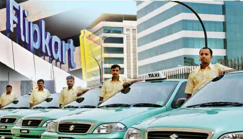 জরুরি পণ্য পৌঁছে দিতে Meru Cabs-এর সঙ্গে হাত মেলাল Flipkart জরুরি পণ্য পৌঁছে দিতে Meru Cabs-এর সঙ্গে হাত মেলাল Flipkart
