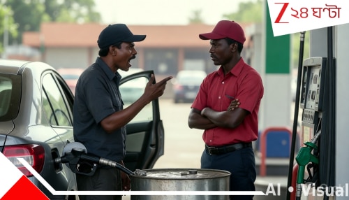 Fuel crisis: গাড়িতে তেল নেওয়ার পরই ড্রামে তেল ভরে দেওয়ার দাবি, না করতেই পাম্পের কর্মীকে গুলি