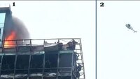 মুম্বইয়ের বহুতলে আগুন, উদ্ধারকার্যে নামল হেলিকপ্টার 