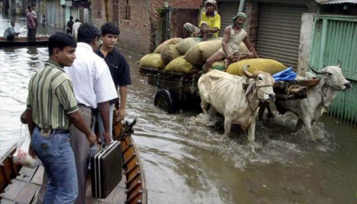 বাংলাদেশে বন্যা পরিস্থিতির অবনতি 