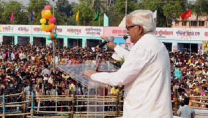 বামেদের জমি নিতে পারবে না রামেরা, বিজেপিকে তোপ দেগে বললেন বুদ্ধদেব