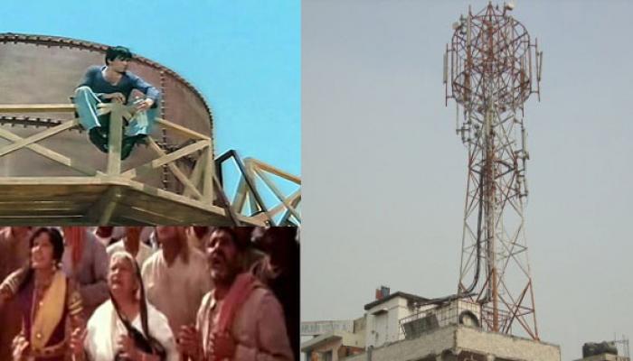 শোলের বীরুর কায়দায় বউকে মানাতে মোবাইল টাওয়ারের ওপর দাঁড়িয়ে মরণঝাঁপের হুমকি