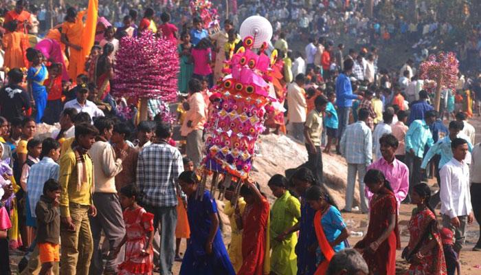 পৌষ সংক্রান্তিতে রাঢ় বাংলা মজল টুসু উত্‍সবে 