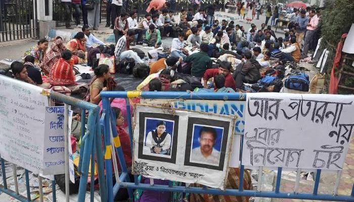 পুলিসের বিরুদ্ধে প্রতিশ্রুতিভঙ্গের অভিযোগ এসএসসি চাকরি প্রার্থীদের 