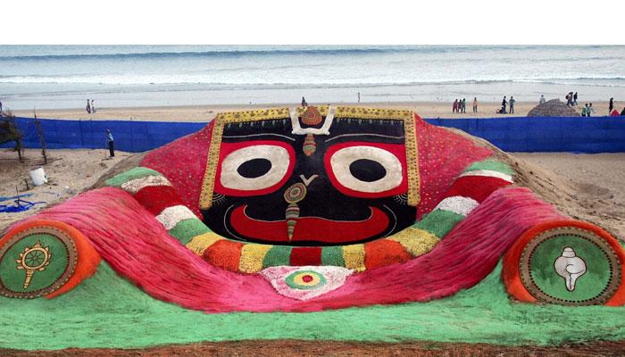 রাশি রাশি বালির স্থাপত্য 