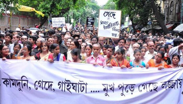 টিউশন থেকে ফেরারা পথে দশম শ্রেণীর ছাত্রীকে গনধর্ষণ করে খুন, কামদুনির পথে কাকদ্বীপ 