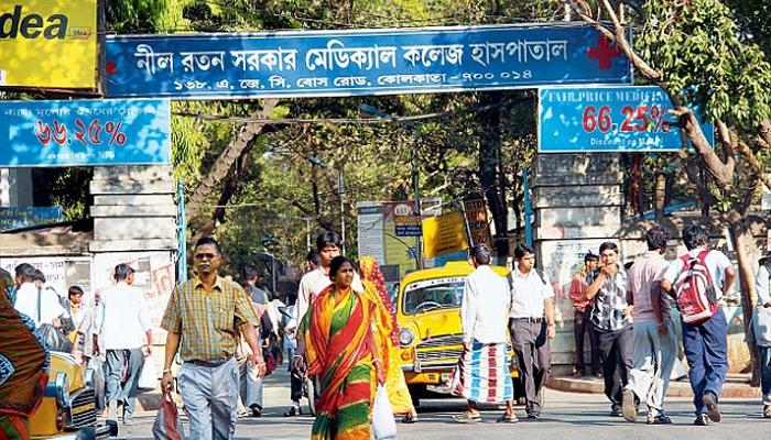 রোগীর পরিবারের সঙ্গে খণ্ডযুদ্ধ এনআরএসে, রাতে উঠল করমবিরতি