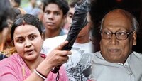 প্রতিবাদী মৌসুমী ও টুম্পাকে কুর্নিশ কবি শঙ্খ ঘোষের, স্বস্তির ছবি কামদুনিতে   