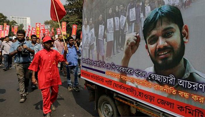 '৫ লক্ষ টাকা পুরস্কার কানহাইয়ার জিভ কাটার জন্য'