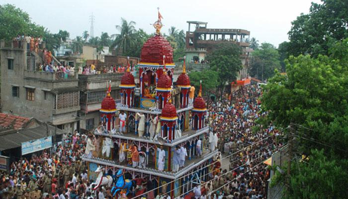 রথযাত্রায় শ্রীরামপুরের মাহেশে সাজো সাজো রব