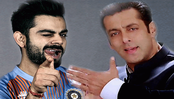 এবার একসঙ্গে মিউজিক ভিডিওতে বিরাট কোহলি আর সলমন খান!
