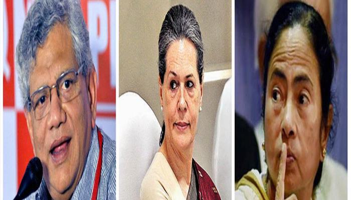 'নোট বাতিলকারী' সরকারের বিরোধিতায় মমতা সিপিএম ও কংগ্রেসের যৌথ আক্রমণ