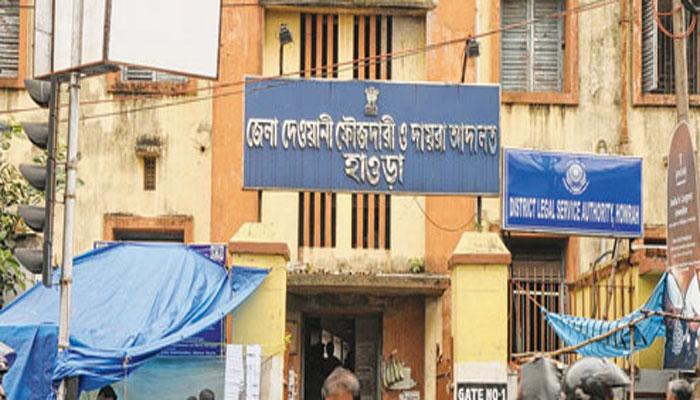 স্ত্রী ফুঁসলানো নিয়ে ধুন্ধুমার হাওড়া আদালত চত্বর
