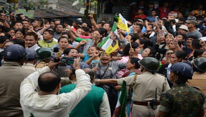 নারী মোর্চাকে সামনে রেখে আজ পাহাড়ে শুরু মোর্চার আন্দোলন