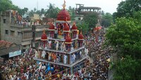 রথযাত্রায় লোকারন্য মাহেশ, মহিষাদল, গুপ্তিপাড়া