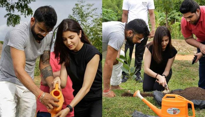 ফের একসঙ্গে লাভবার্ড, ইন্টারনেটে ভাইরাল বিরুষ্কার এই ছবি