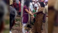 ভাবতে পারেন! কান্না থামাতে ছোট্ট মেয়েকে ছাদ থেকে দু'‍দুবার ছুঁড়ে ফেললেন মা