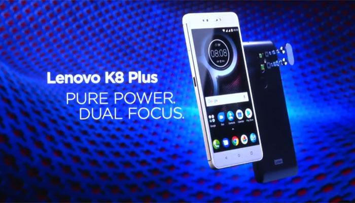 ভারতে এল ডুয়াল রিয়ার ক্যামেরাযুক্ত Lenevo K8 Plus 