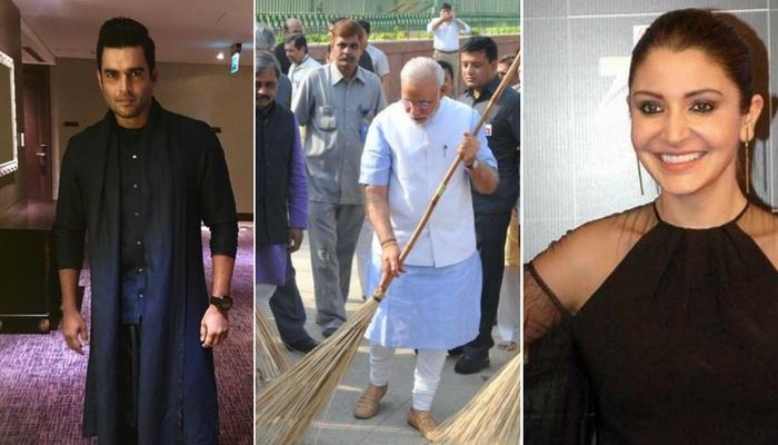 'স্বচ্ছ ভারত' অভি‌যানে সামিল হওয়ার জন্য সেলেবদের আমন্ত্রণ জানালেন প্রধানমন্ত্রী