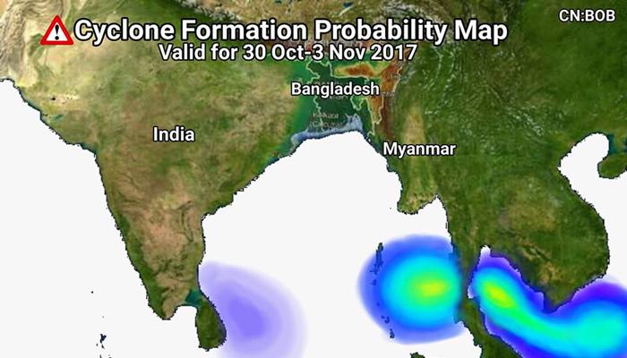 নভেম্বরের শুরুতেই বঙ্গ উপকূলে আছড়ে পড়তে পারে প্রবল সাইক্লোন 