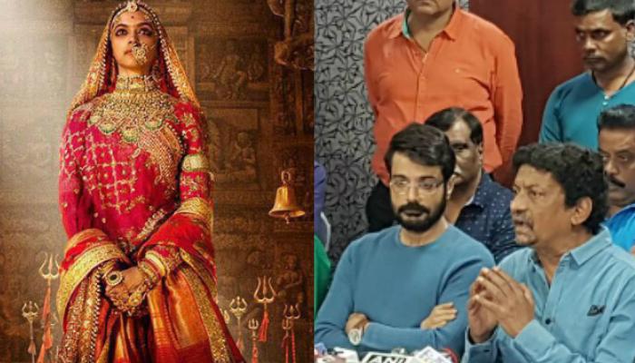 পদ্মাবতীর পাশে থেকে ব্ল্যাক আউটে সামিল টলিউড