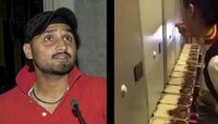 যাত্রীদের খাবার চুরি করে খাচ্ছেন বিমানসেবিকা, হরভজনের টুইট করা ভিডিওয় শোরগোল